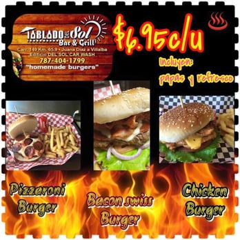 Tablado Del Sol - Burgers Near Me - Juana Díaz, Puerto Rico Tablado Del Sol - Burgers Near Me - Juana Díaz, Puerto Rico