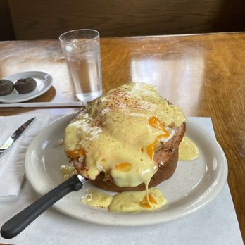 Lake Placid Inn - Open face lunker on home made white bread - New American Near Me - Minocqua, Wisconsin