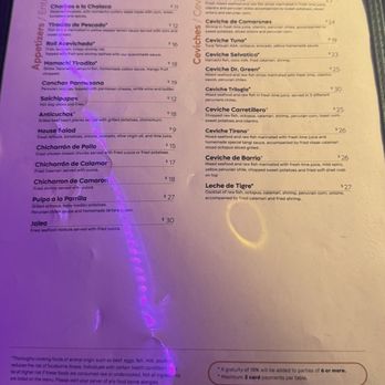Moia Peruvian Restaurant - Menu - Peruvian Near Me - Las Vegas, Nevada