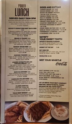 Menu photo 1 Woody's Bar-B-Q Holly Hill, FL