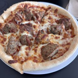 Gambino's Pizza - Meatball pizza