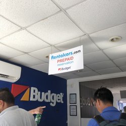 Budget Car Rental - Inside