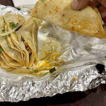 Tacos Laguna #2 - The small portion size which was actually great for me I didn't feel like I over ate and I didn't fall asleep at my desk afterward lol - Tacos Near Me - Houston, Texas Tacos Laguna #2 - The small portion size which was actually great for me I didn't feel like I over ate and I didn't fall asleep at my desk afterward lol - Tacos Near Me - Houston, Texas
