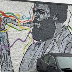 Public Art - Grover Washington Jr  Mural