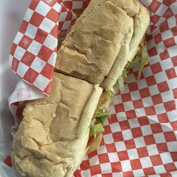The Boot - Half and half poboy - Cajun/Creole Near Me - Houston, Texas The Boot - Half and half poboy - Cajun/Creole Near Me - Houston, Texas