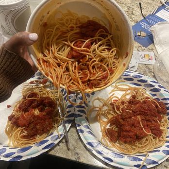 By The Bucket - Good portion left after 2 plates, but would love more sauce - Italian Near Me - Tucson, Arizona