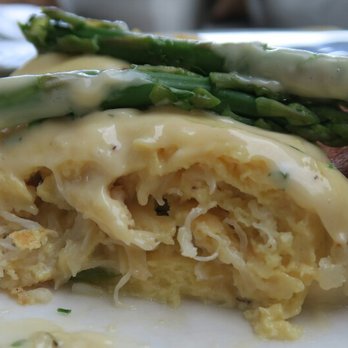 Plums Cafe - Crab Omelet - Breakfast & Brunch Near Me - Costa Mesa, California