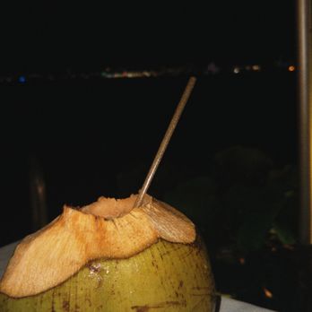 Amara at Paraiso - coconut drink - Latin American Near Me - Miami, Florida Amara at Paraiso - coconut drink - Latin American Near Me - Miami, Florida