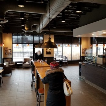Starbucks - 2021-01-24 Starbucks. Clarkston, MI. Interior. Seating area still closed. Pickup and to-go only. - Coffee & Tea Near Me - Clarkston, Michigan