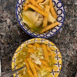 China Wok - Egg drop and dumping soup