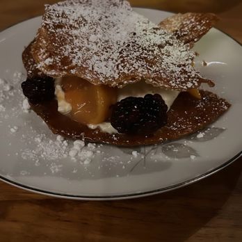 Routier - Peach and Blackberry Napoleon - French Near Me - San Francisco, California Routier - Peach and Blackberry Napoleon - French Near Me - San Francisco, California