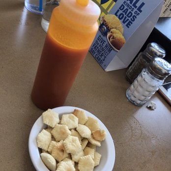 Skyline Chili - Get you start with hot sauce and oyster crackers - Fast Food Near Me - Cincinnati, Ohio Skyline Chili - Get you start with hot sauce and oyster crackers - Fast Food Near Me - Cincinnati, Ohio