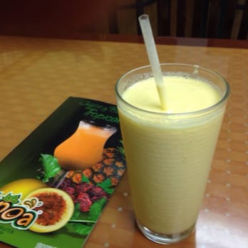 Costillas Colombian Grill - Natural mango mike smoothie. - Colombian Near Me - Paterson, New Jersey