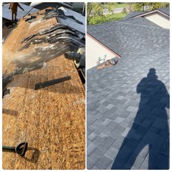 SOTO's Roofing & Flooring - Roof.. Before & After