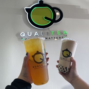 Qualitea - passion cooler & house milk tea - Bubble Tea Near Me - Pinole, California Qualitea - passion cooler & house milk tea - Bubble Tea Near Me - Pinole, California