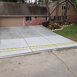 AB Concrete - completed driveway