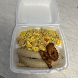 Top Taste Jamaican Restaurant - Akee & Ackee and Salt Fish meal