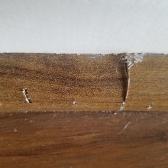 The Home Depot - Nail holes and bad workmanship. - Nurseries & Gardening Near Me - Rancho Cucamonga, California