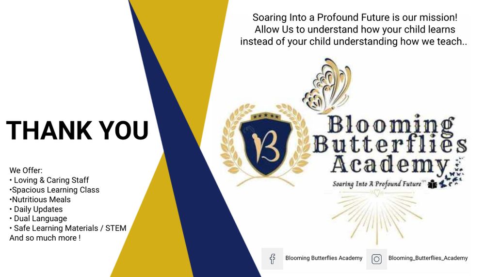 Blooming Butterflies Academy - childcare center in Durham, NC