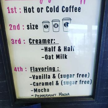 Blossim Donuts - Coffee menu - Donuts Near Me - Cincinnati, Ohio