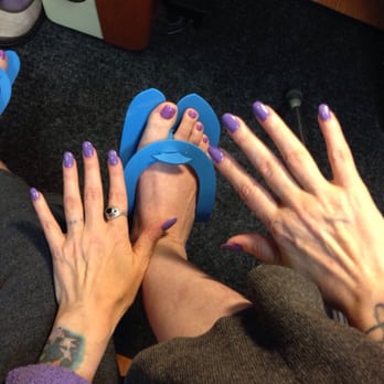 A Nail Today - My hands and toes after saving from a prior nail place's screw up. - Nail Salons Near Me - Oakland, California A Nail Today - My hands and toes after saving from a prior nail place's screw up. - Nail Salons Near Me - Oakland, California