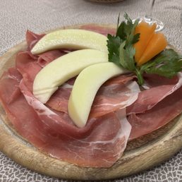 Prosciutto with melon