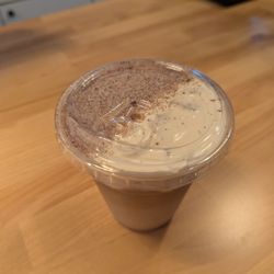 Fresh banana latte