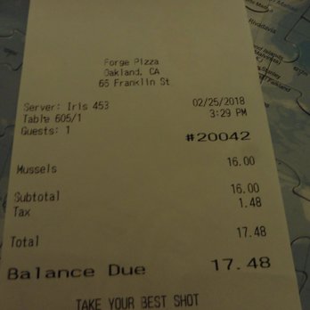 Forge Pizza - Not too expensive for the fresh and the quality. - Pizza Near Me - Oakland, California Forge Pizza - Not too expensive for the fresh and the quality. - Pizza Near Me - Oakland, California