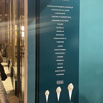 Gelateria Mito - Flavors and size before ordering. - Ice Cream & Frozen Yogurt Near Me - Seville, SE