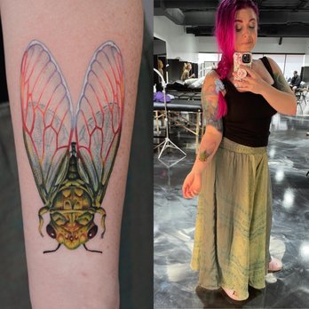 Plumbing New Caney TX - Cicada tattoo on inner forearm, about 7 inches long, zoom for details - Tattoo Near Me - New Caney, Texas Plumbing New Caney TX - Cicada tattoo on inner forearm, about 7 inches long, zoom for details - Tattoo Near Me - New Caney, Texas