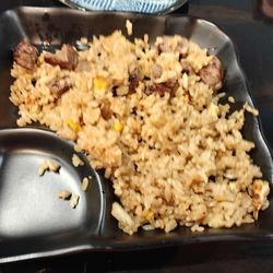 Sushi Ninja - Steak hibachi. If you add rice it becomes steak fried rice!