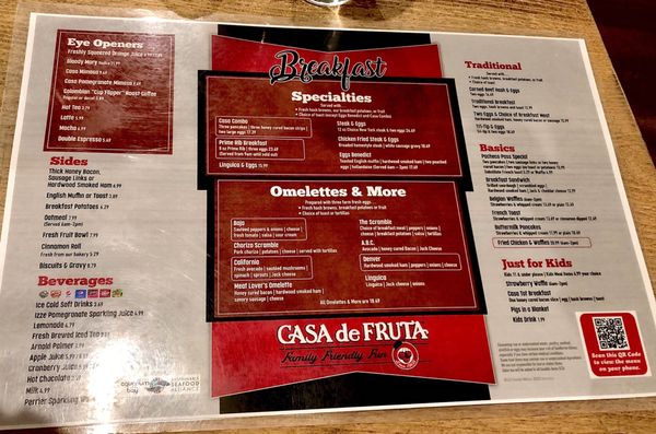 Menu photo 6 Casa De Restaurant Hollister, CA Menu photo 6 Casa De Restaurant Hollister, CA