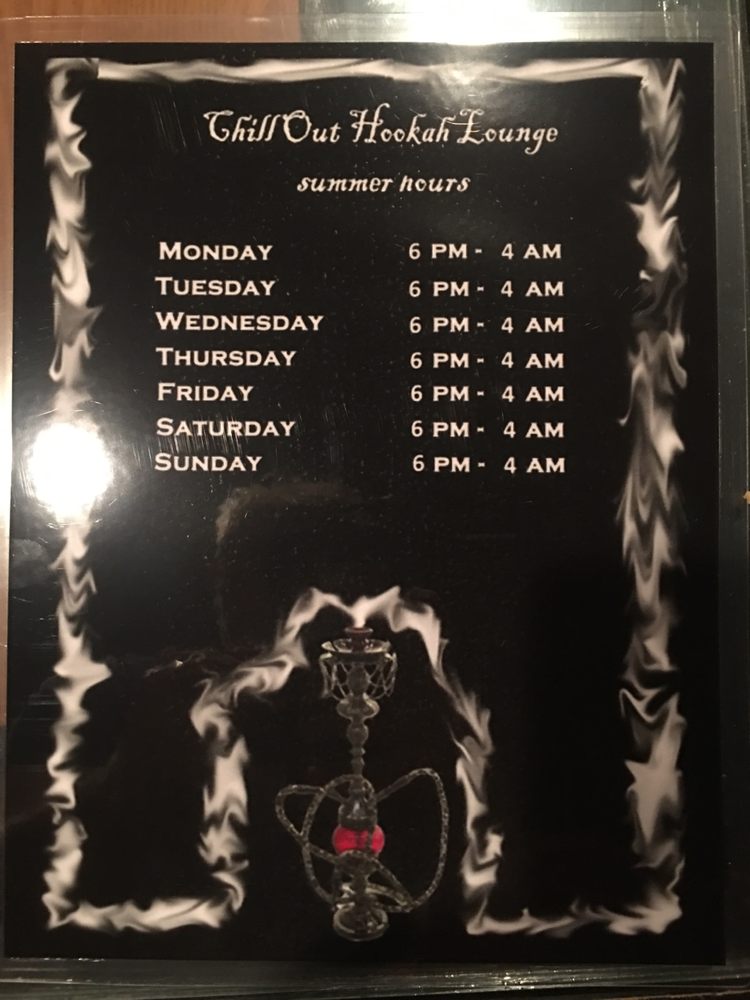 CHILL OUT HOOKAH LOUNGE 38 Photos & 25 Reviews Hookah Bars 304 S