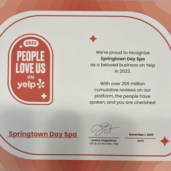 Springtown Day Spa - Massage Near Me - Livermore, California
