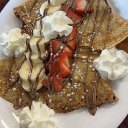 Nutella Crepes Nutella Crepes