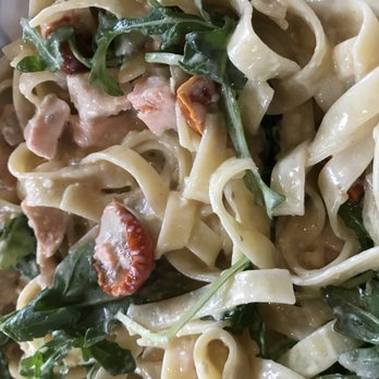 Olivia Zachariasbryggen - Tagliatelle al salmone - Pizza Near Me - Bergen, 12