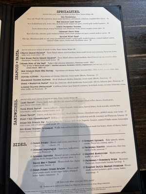 Menu photo 2 The Rack House Steaks & Spirits Gulfport, MS Menu photo 2 The Rack House Steaks & Spirits Gulfport, MS