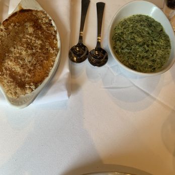 Ruth's Chris Steak House - SWEET POTATO CASSEROLE and CREAMED SPINACH - Steakhouses Near Me - Albuquerque, New Mexico