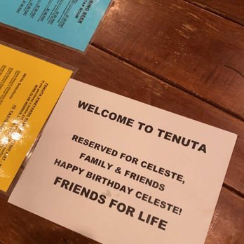 Tenuta Vineyards - A wonderful sign created by Rich and staff for my party. - Wineries Near Me - Livermore, California Tenuta Vineyards - A wonderful sign created by Rich and staff for my party. - Wineries Near Me - Livermore, California