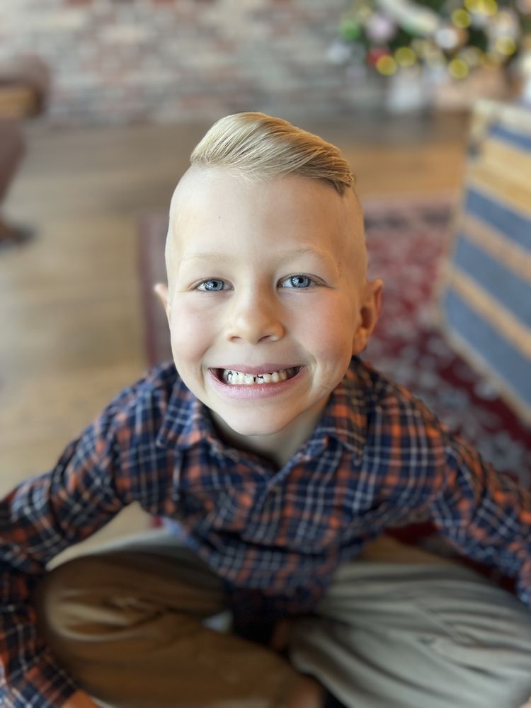 The Local Barber And Shop Logo