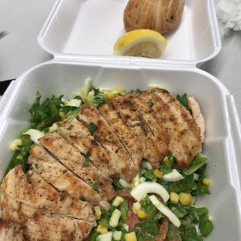 Chilenazo - Chicken salad! Amazing! - Latin American Near Me - Canoga Park, California