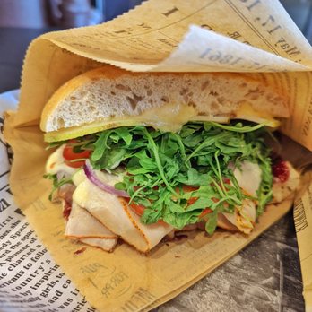 Lightbulb Coffee - Raspberry Turkey Panini - Breakfast & Brunch Near Me - La Mesa, California Lightbulb Coffee - Raspberry Turkey Panini - Breakfast & Brunch Near Me - La Mesa, California