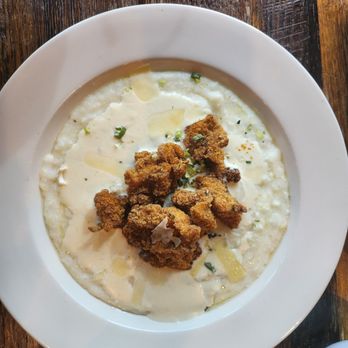 Blvck Cow - Salmon Bites and Grits - Cocktail Bars Near Me - Bowie, Maryland