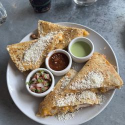 Chicken quesadillas