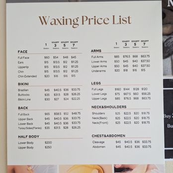 Mattina Massage Spa - Waxing Price List - Waxing Near Me - Orange, California Mattina Massage Spa - Waxing Price List - Waxing Near Me - Orange, California