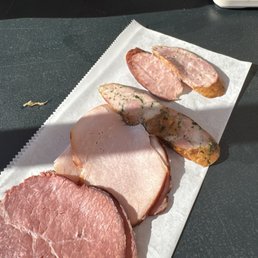 Fantastic selection of meats and homemade pierogi. Owners are wonderful--food was excellent.