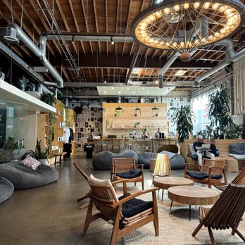 MUD\WTR :gather - Interior Seating Layout at Mud\Wtr:gather Cassandra Bankson - Meditation Centers Near Me - Santa Monica, California MUD\WTR :gather - Interior Seating Layout at Mud\Wtr:gather Cassandra Bankson - Meditation Centers Near Me - Santa Monica, California