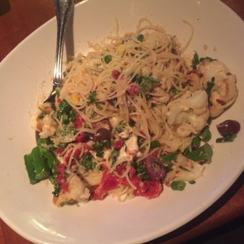Yard House - Angel Hair Pasta with sundried tomato. Half size which was big enough to take a little home! - Bars Near Me - Roseville, California Yard House - Angel Hair Pasta with sundried tomato. Half size which was big enough to take a little home! - Bars Near Me - Roseville, California