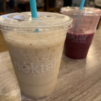 Nekter Juice Bar - i got the health nut tonight and it tasted like plain milk and ice / thin consistency. :( $10 for something shouldnt taste bad. - Juice Bars & Smoothies Near Me - Orange, California