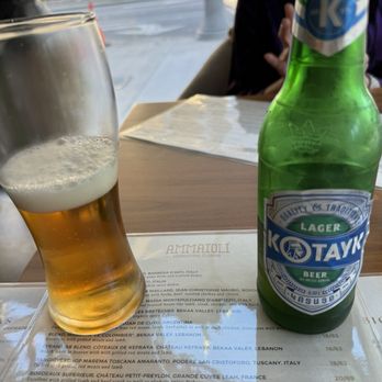 Ammatoli - Armenian "light" lager - Mediterranean Near Me - Long Beach, California